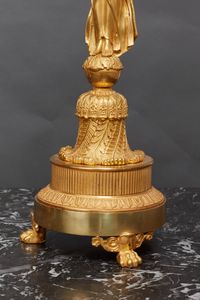 A pair of ormalu French ‘Empire’ Candlesticks, circa 1810 - image 8