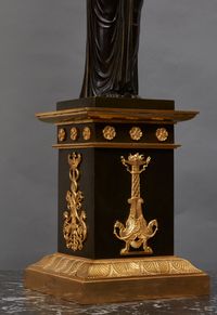 Single Empire lamp stand (candle stick) - afbeelding 3