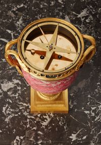 An unusual Rhodonite Annular French Urn Clock, circa 1880 - image 4