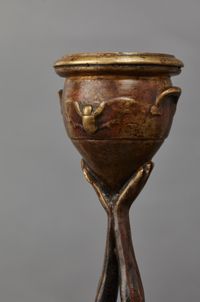 An unusual pair of Art Deco candlesticks featuring Satyrs - image 6