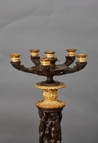 A good decorative pair of French Charles X candelabres, circa 1830 - image 5