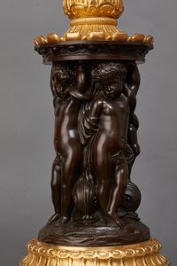 A good decorative pair of French Charles X candelabres, circa 1830 - image 2