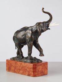 A German bronze statue of an elephant, circa 1900 - image 2