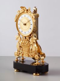 A small French long duration Skeleton Clock, circa 1820 - image 2