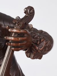 A French Bronze Statue of Mozart, circa 1880 - image 5
