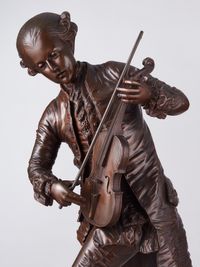 A French Bronze Statue of Mozart, circa 1880 - image 4