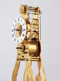 French Grand Exhibition Skeleton Clock, circa 1880 - image 4