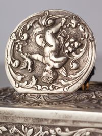 A Silver German Singing Bird Box, circa 1900 - image 6