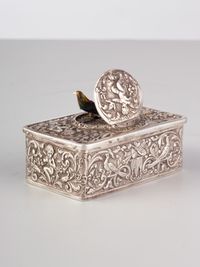 A Silver German Singing Bird Box, circa 1900 - image 2