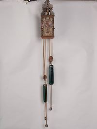 An exceptional Austrian wooden animated wall clock, circa 1730 - image 1