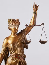 A beautiful early 20th century Viennese cold painted bronze depicting Lady Justice - image 6