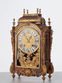 A beautiful French late Louis XIV ‘Religieuse’ mantel clock by Bonneual, circa 1700 - image 2