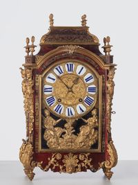 A beautiful French late Louis XIV ‘Religieuse’ mantel clock by Bonneual, circa 1700 - image 1