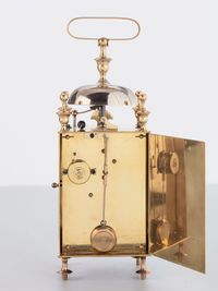 A French ‘Capucine’ carriage clock by Laubis a Nantes, circa 1840 - image 4