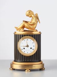 An elegant French ‘Empire’ library mantel clock, circa 1820 - image 1