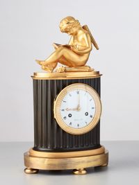 An elegant French ‘Empire’ library mantel clock, circa 1820 - image 2