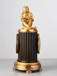 An elegant French ‘Empire’ library mantel clock, circa 1820 - image 3