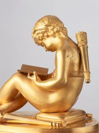 An elegant French ‘Empire’ library mantel clock, circa 1820 - image 6