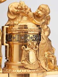 French so-called Cercle a Tournant clock - afbeelding 6
