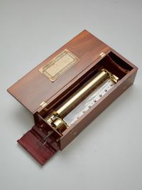 An early French mahogany music box by Ducommond Giraud, circa 1840 - image 1