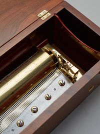 An early French mahogany music box by Ducommond Giraud, circa 1840 - image 2