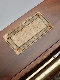 An early French mahogany music box by Ducommond Giraud, circa 1840 - image 5