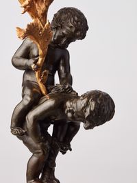 A Pair of French 'Louis XVI' figurative candelabras with putti, circa 1780 - image 4