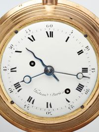 A French gilt bronze coach watch by Festeau a Paris, circa 1790 - image 3