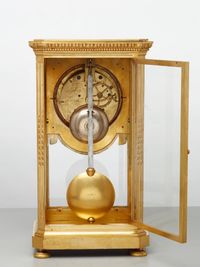 A fine French bronze ‘four glass’ table regulator by Robin, circa 1880 - image 4