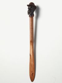An American coloured wood ‘dandy face’ letter opener, circa 1880 - image 1