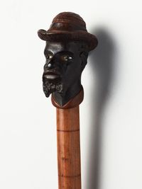 An American coloured wood ‘dandy face’ letter opener, circa 1880 - image 4