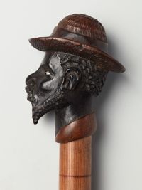 An American coloured wood ‘dandy face’ letter opener, circa 1880 - image 5