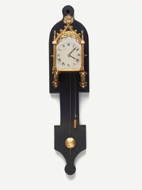An unusual miniature Austrian ‘gothic revival’ wall clock, circa 1835 - image 1