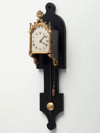 An unusual miniature Austrian ‘gothic revival’ wall clock, circa 1835 - image 2