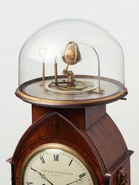 An unusual English mahogany bracket clock with Orrery by Newman & Dolland,circa 1830 - image 7