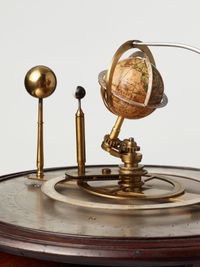 An unusual English mahogany bracket clock with Orrery by Newman & Dolland,circa 1830 - image 9