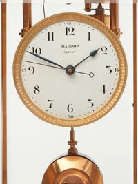 A French electrical (battery run) mantel clock by Bardon Clichy, circa 1925 - image 4