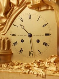 A large French Empire bronze ‘Horatius’ mantel clock, circa 1820 - image 6