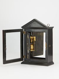 Ebony Religieuse clock - image 3