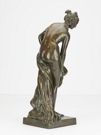 Elegant naked bronze statue - image 4