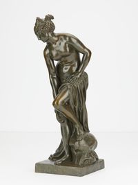 Elegant naked bronze statue - image 2
