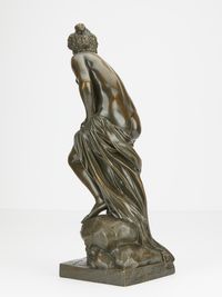 Elegant naked bronze statue - image 3