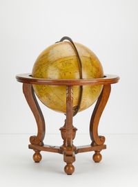 Library earth globe on original - image 3