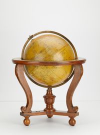Library earth globe on original - image 4