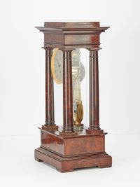 4 glass table regulator clock from Janvier Paris Workshop - image 3