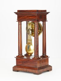 4 glass table regulator clock from Janvier Paris Workshop - image 4