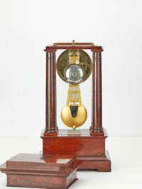 4 glass table regulator clock from Janvier Paris Workshop - image 6