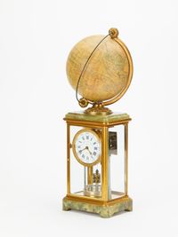 Year running 4 glass mantel clock - image 2