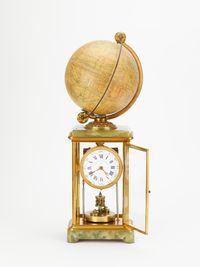 Year running 4 glass mantel clock - image 4