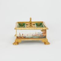 French Porcelain Inkwell - image 3
